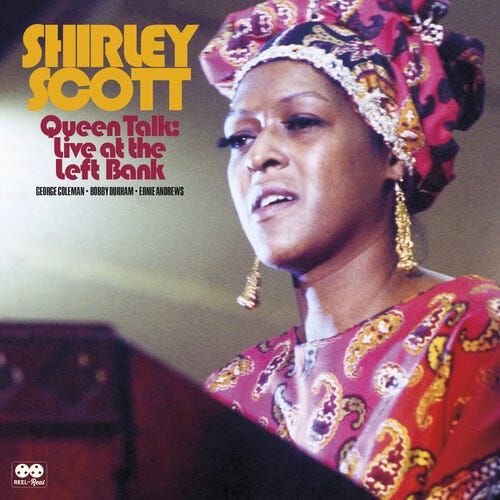 Shirley Scott  Queen Talk: Live At The Left Bank  LP/Vinyl
