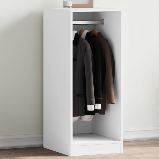  Garderobe hvit 48x41x102 cm konstruert tre 8721012497160