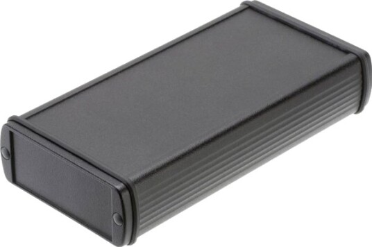Bopla Alubos ABPH 600 100 84066100 100 × 57 × 32 mm Aluminium Sort