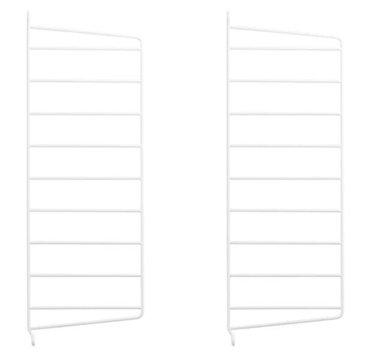 String veggavl hvit 50x20 cm 2-pk