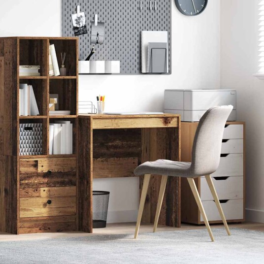  Skrivebord Gamle treverk MDF 70 x 50 x 76 cm Enkelt Skrivebord