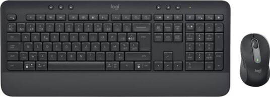Logitech Signature MK650 Combo for Business - tastatur- og mussett - AZERTY - Fransk - grafitt Inn-enhet