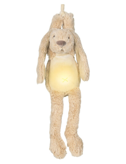 Happy Horse Happy Horse Rabbit Richie Nightlight With Soothing Sounds Beige 34 CM Happy Horse Happy Horse Rabbit Richie Nightlight With Soothing Sounds Beige 34 CM