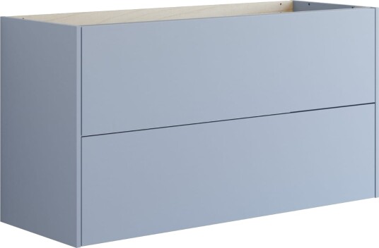 Dansani Inzo Classic Servantskap 2 Skuff B60 120xh64xd44cm Glatt / Lyseblå Matt 120cm Dobbel