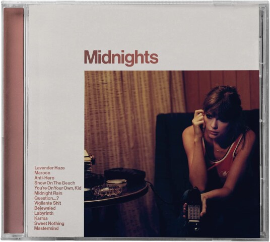 Taylor Swift Midnights (Blood Moon Edition) CD Taylor Swift Midnights (Blood Moon Edition) CD