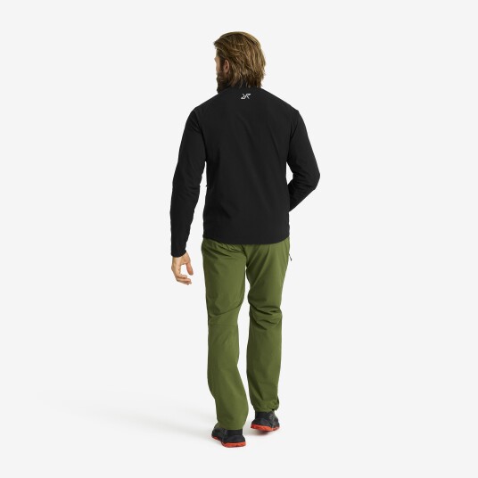 Revolutionrace Jakker Softshelljakker Venue Light Softshell Jacket Herre Black XS Revolutionrace Jakker Softshelljakker Venue Light Softshell Jacket Herre Black XS