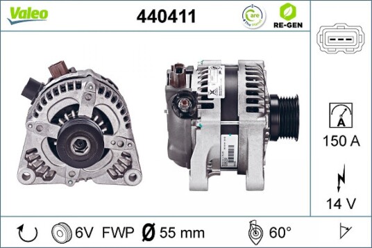 Dynamo VALEO 440411 Dynamo VALEO 440411