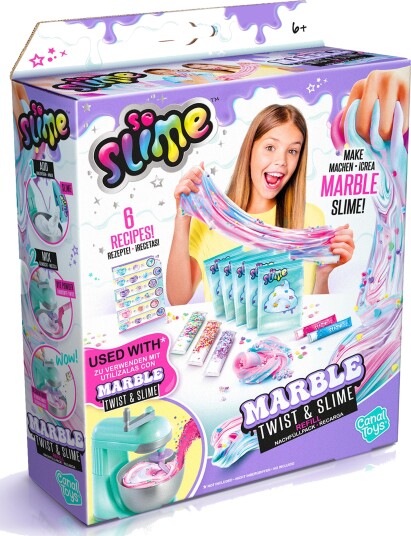 So Slime Marble Twist and Slime refill 2390