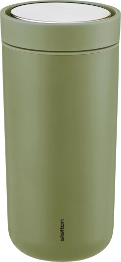 Stelton To Go Click Termokop 0.4 L. Soft Fern Green - Khaki green - 0.4 L Stelton To Go Click Termokop 0.4 L. Soft Fern Green - Khaki green - 0.4 L