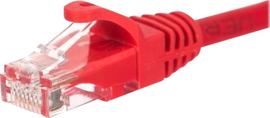 Netrack Koblingskabel Rj-45 Hann Til Rj-45 Hann Utp Cat 6 Formstøpt Uten Hindringer Rød Netrack Koblingskabel Rj-45 Hann Til Rj-45 Hann Utp Cat 6 Formstøpt Uten Hindringer Rød