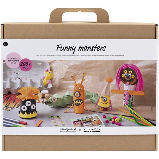 Creativ Company Krea-Monster Maxi Morsomme monstre Creativ Company Krea-Monster Maxi Morsomme monstre