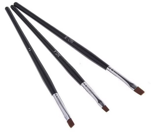 3st Akryl/UV Penslar naglar