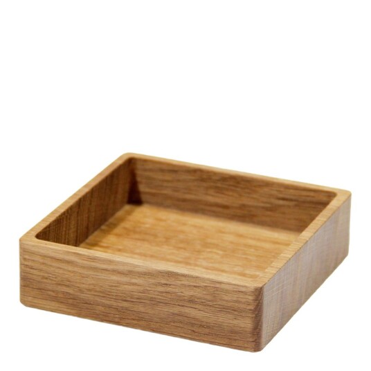 Lind DNA  Wood Box Square S Natur Eik