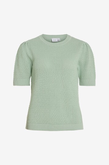 Vila - Genser viDalo O-neck S/S Knit Top