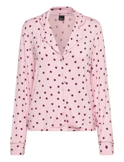 Gina Tricot Soft Pyjamas Shirt   Pink   M