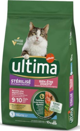 Affinity Ultima Tørrfôr Ultima Sterilized Digestive Well Being Ørret 2 X 10 kg