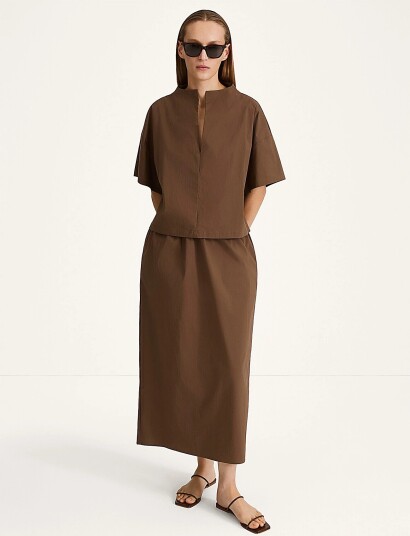 Stylein Joelle Blouse Brown XL Stylein Joelle Blouse Brown XL