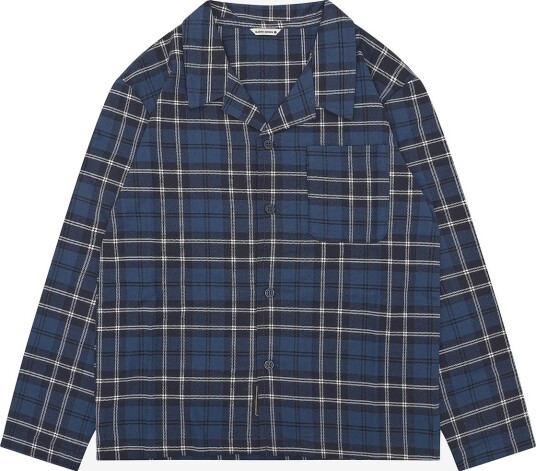 Björn Borg Core Flannel Pyjama Shirt   BB FOREST TARTAN 4   110 116