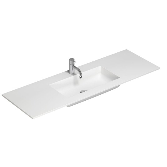 Dansani Calidris Shape Kompositt Servant D40 Måltilpasset Hvit Matt / 200cm