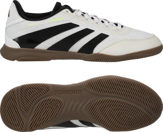 adidas Predator League IN Radiant Blaze   Fottøy Hvit/Svart/Sitron Barn   Innendørs (IC) størrelse 35½