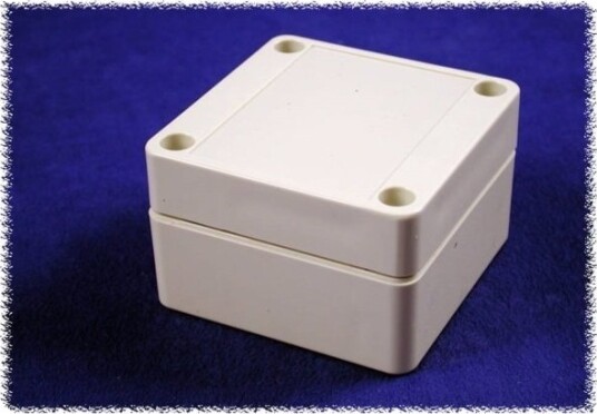 Hammond Electronics 1555B2gy Universalskap 65 X 65 X 40 Polykarbonat Grå 1 Stk