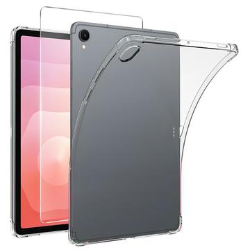 Samsung Galaxy Tab S11 Saii 2 i 1 TPU deksel / Beskyttelsesglass