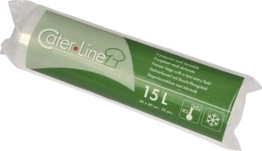 Fryseposer 32 Μm 400 X 600 Mm Ld Pe Transparent Rulle A 30 Stk Fødevaregodkendt   25 Stk.