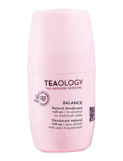 Teaology Skincare Balance - Natural Deodorant Roll On - Nude - 40 ML