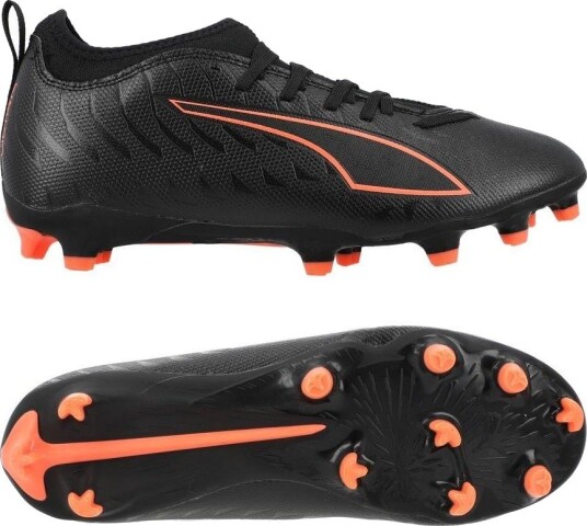 PUMA Ultra 6 Match FG/AG Eclipse PUMA Svart/PUMA Rød Barn størrelse 38½