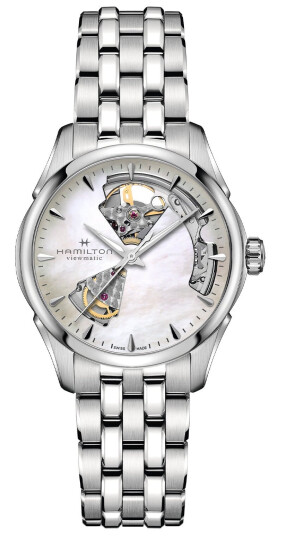 Hamilton Jazzmaster Open Heart Lady Auto H32215190 - Dame - 36 mm - Analog - Automatisk - Safirglass