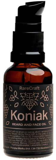 RareCraft Koniak, Beard Oil 30ml