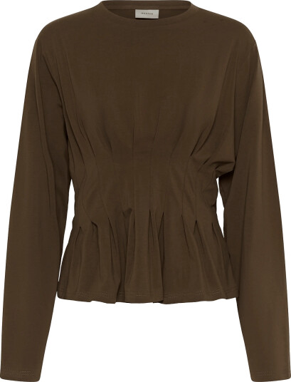 Gestuz Gzinez Ls Tee Brown L