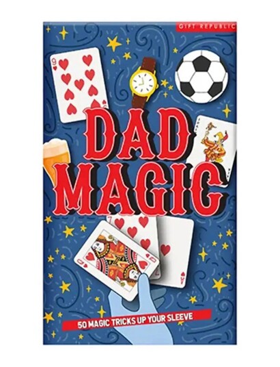 Gift Republic Kort Trollkonster Dad Magic Multi/Patterned 10x8x2cm