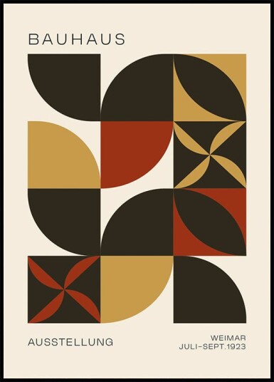 Bauhaus No. 12 Plakat Plakat / 30x40cm