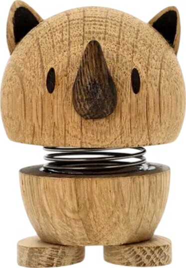 Hoptimist Rhino S Figur I Eik 37815