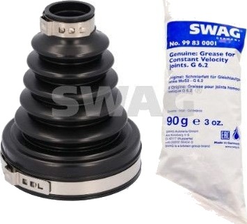 Mansjettsett, drivaksel SWAG 33 11 0563 Mansjettsett, drivaksel SWAG 33 11 0563