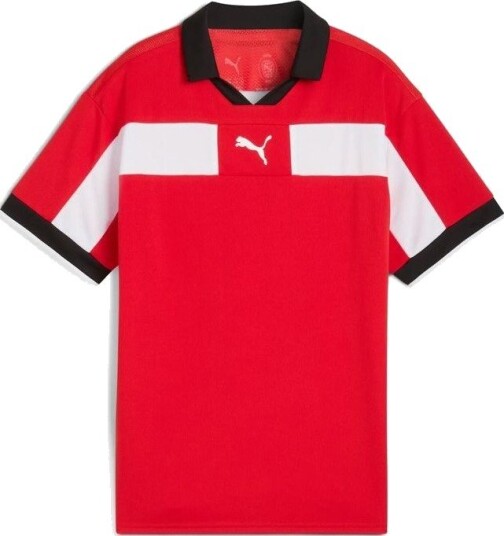 PUMA Spillerdrakt teamCLASSIC PUMA Rød/PUMA White/PUMA Svart Barn størrelse 176 cm