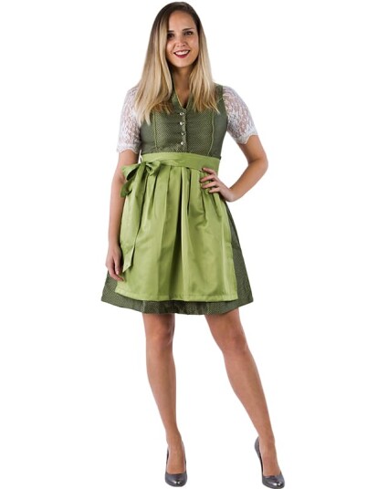 Haus Huberts V.O.F Olive Retro Dirndl, 50