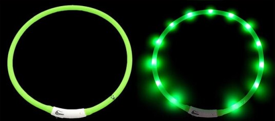 Oppladbart Led-Halsbånd Til Hund Oppladbart Led-Halsbånd Til Hund