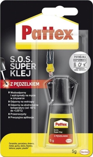 Pattex Pattex Lim Med Pensel Super Pattex S.O.S. 5 G