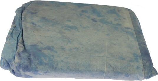 Bakgrunn Halvtransparent Flerfarget - 3x6 m