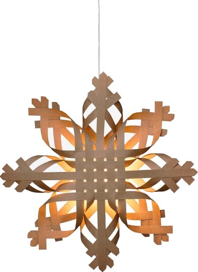 Jotex Papirstjerne 50 cm Brun 1714877020