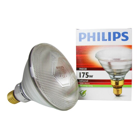 Philips PAR38 IR 175W E27 230V klar Philips PAR38 IR 175W E27 230V klar