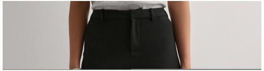 Vero Moda Svart Vmamira Mw Flared Pant Ga Noos