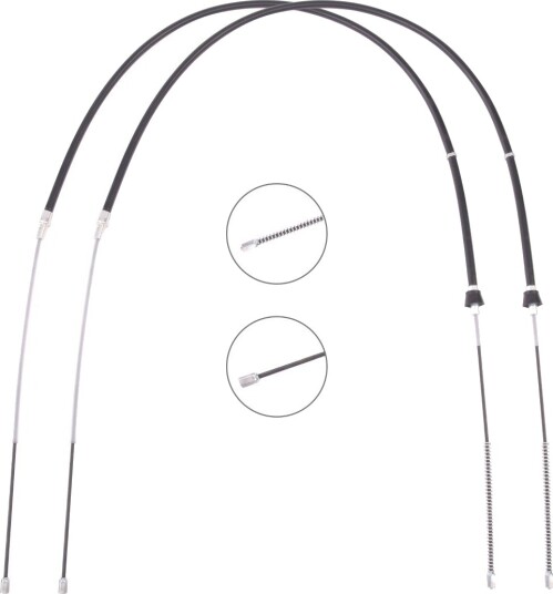 RIDEX 124C1358 Tautrekk håndbremse