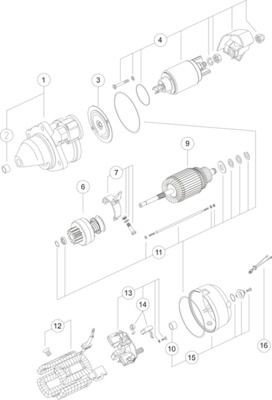 Starter MAHLE MS 267