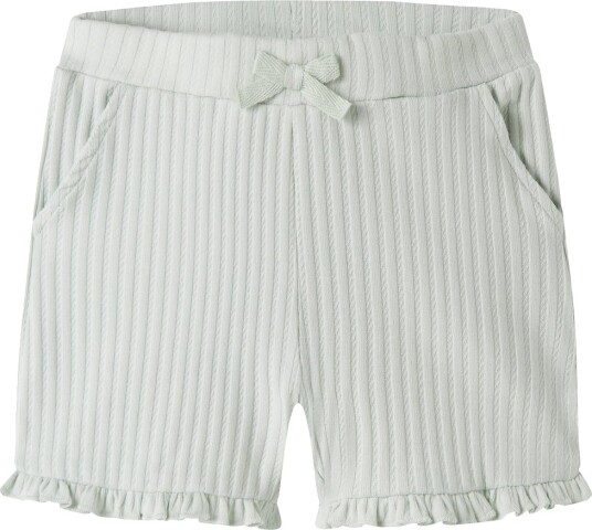 Name It Shorts - NmfJessia - Pale Aqua - Name It - 2 år (92) - Shorts Beige Grønn