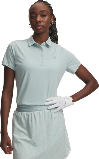 Under Armour Drive SS Polo Blå Golf pologenser dame Blå (Enamel Blue477) X Large