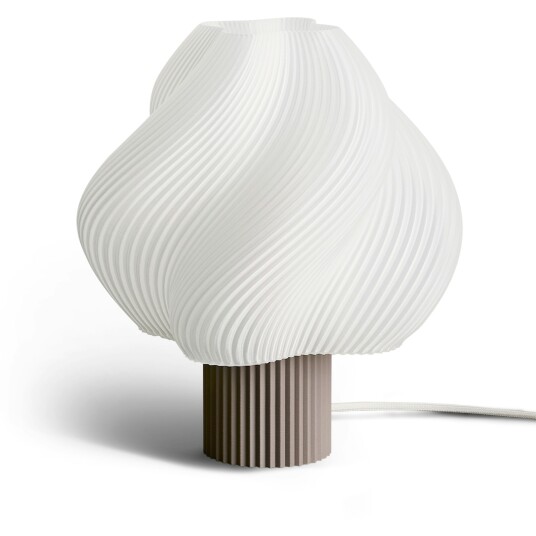 Crème Atelier Soft Serve Grande Bordlampe Mokka