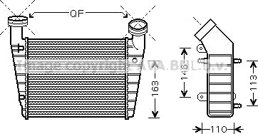 Intercooler PRASCO VNA4238 Intercooler PRASCO VNA4238